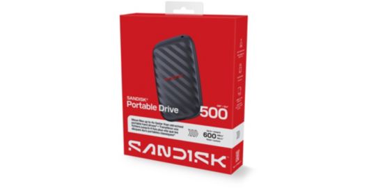 Disque SSD externe SANDISK USB 500GB External Drives