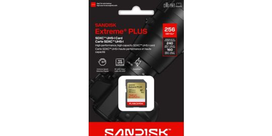 Carte Micro SD SANDISK Extreme PLUS microSD 256Go UHS-I