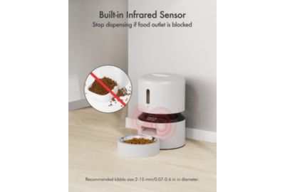 Distributeur PETLIBRO automatique de croquette 3L blanc