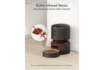 Distributeur PETLIBRO automatique de croquette 3L Noir