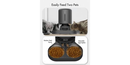 Distributeur PETLIBRO automatique de croquette 5L Duo Noir