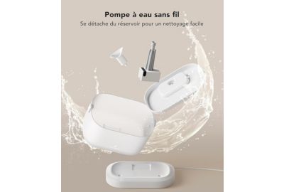 Fontaine PETLIBRO a eau Dockstream sans fil