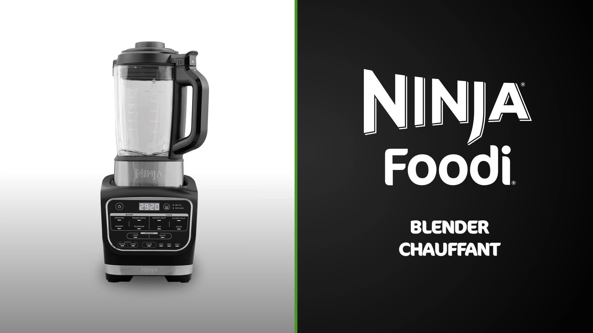 Blender chauffant NINJA Foodi 2-en-1 HB150EU
