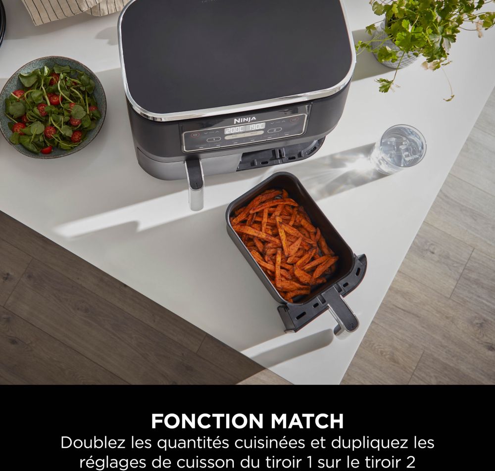 Friteuse sans huile foodi dualzone 7,6l af300eu noir Ninja