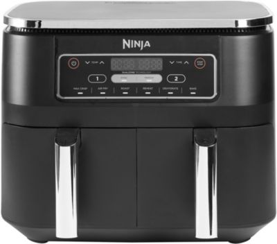 Ninja Friteuse à air Foodi MAX Dual Zone [AF400UK] 9,5 L, 2 tiroirs, 6  fonctions, noir : : Cuisine et Maison