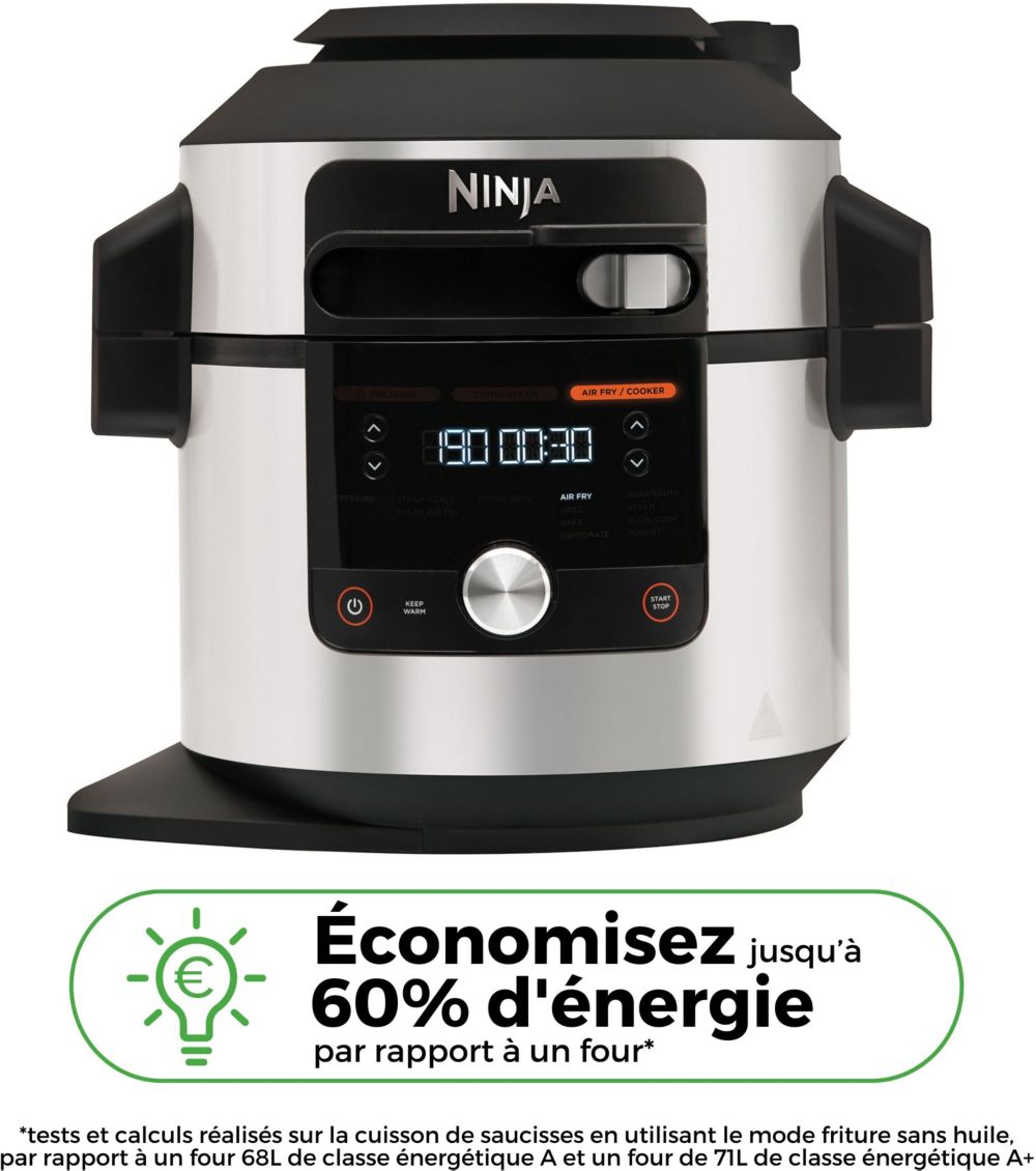 Multicuiseur Ninja Foodi, Air Fryer, 9-en-1, 6L, 9 fonctions de