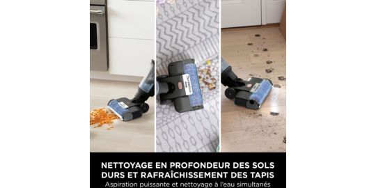 Shark HydroVac WD210EU brosse antimicrobienne et polyvalence
