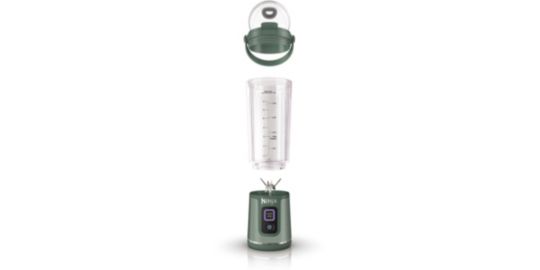 Blender NINJA blast BC151EUEM vert sans fil