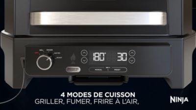 Voir la vidéo pour NINJA Woodfire Pro XL avec thermosonde Smart Cook OG850EU