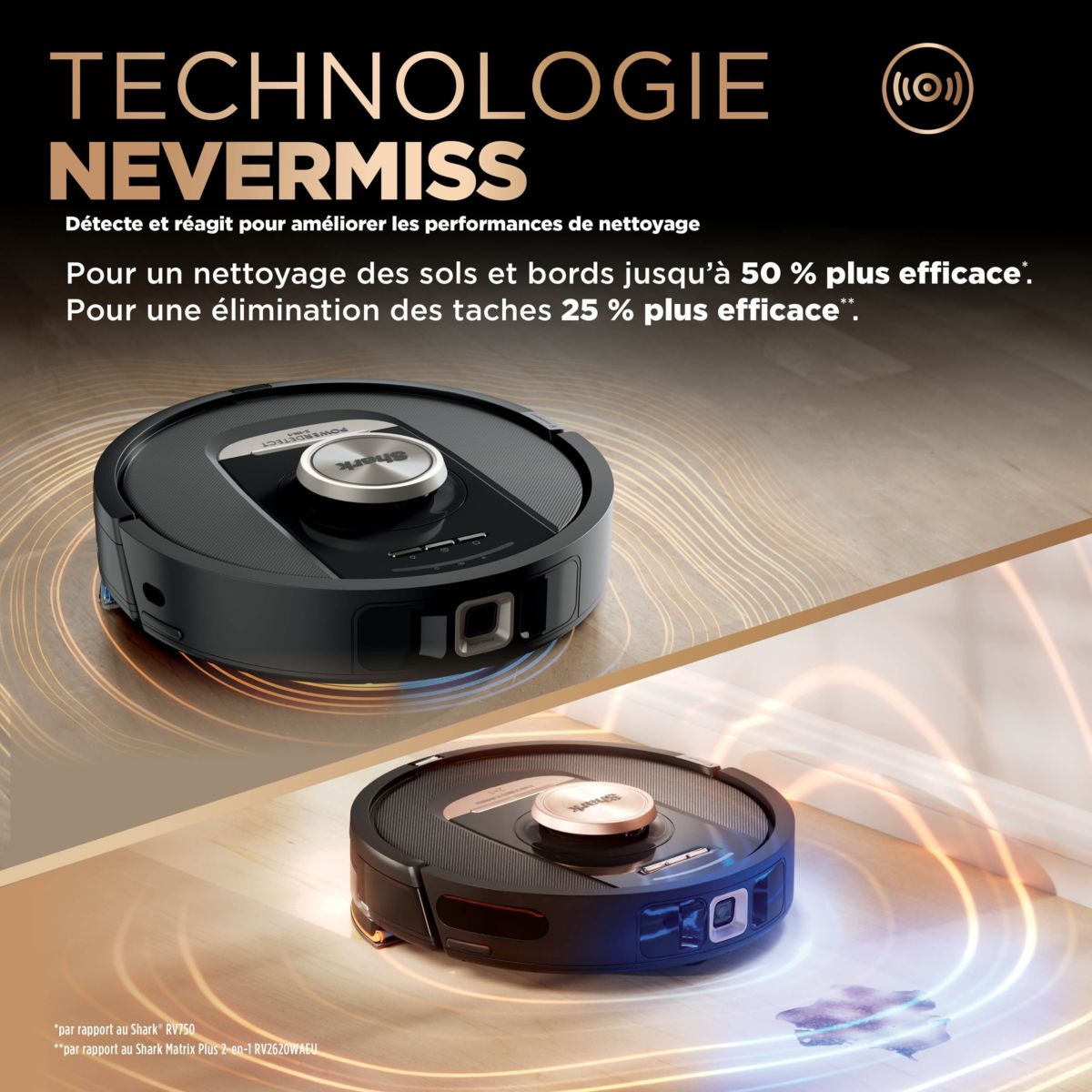 Shark PowerDetect NeverTouch Pro 2-en-1 RV2800ZEEU — vue 2