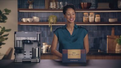 Voir la vidéo pour Machine à expresso NINJA ES601EU Luxe Premier