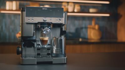 Voir la vidéo pour Machine à expresso NINJA ES601EU Luxe Premier