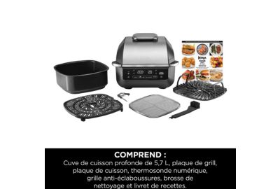 Grille-viande NINJA Foodi Air Grill Smart 4 pers 5.7L EG351