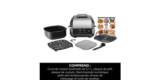 Grille-viande NINJA Foodi Air Grill Smart 4 pers 5.7L EG351
