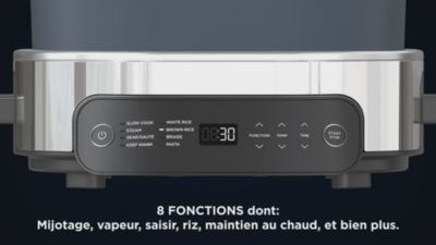 Voir la vidéo pour Cuiseur riz NINJA Foodi MC1101EU 6 L, 8 modes de cuisson