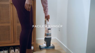 Voir la vidéo pour Aspirateur balai SHARK IZ380EUT PowerPro Pet avec brosse motorisée pour poils d'animaux