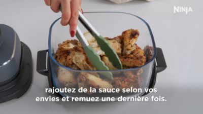 Voir la vidéo pour Friteuse sans huile NINJA CRISPi 4-in-1 Beige FN101EUST