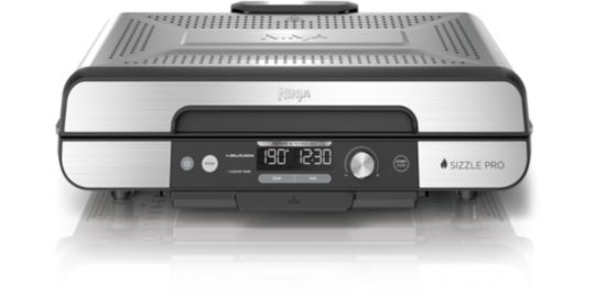 Plancha électrique NINJA GX101EU gris grill/plancha intérieurXL à poser, 47x24.7 cm