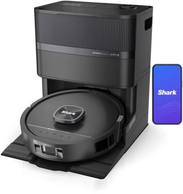 Aspirateur robot SHARK PowerDetect UV Reveal Noir RV3000XEEU