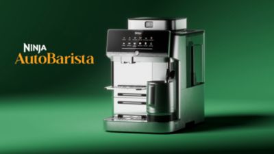 Voir la vidéo pour Expresso Broyeur NINJA Machine à café automatique AutoBarista Pro AE1052EU - Technologie GrindIQ