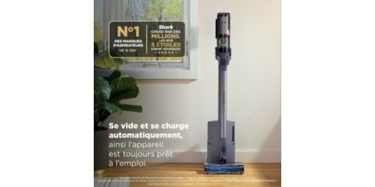 Aspirateur balai SHARK PowerLite BU3621EUT avec base de vidage