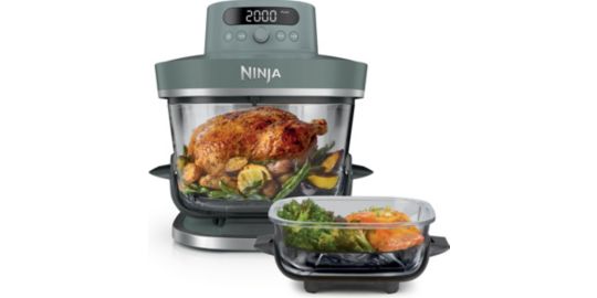 Friteuse sans huile NINJA CRISPi PRO 4-in-1 Ash Grey AS101EUGY vert