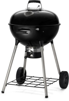 Barbecue charbon NAPOLEON Kettle Premium noir sur pieds 57cm