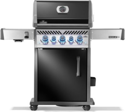 Barbecue gaz NAPOLEON Rogue ProS RPS425RSIBPK-2-FR-R Noir  5 brûleurs sur chariot 60 cm
