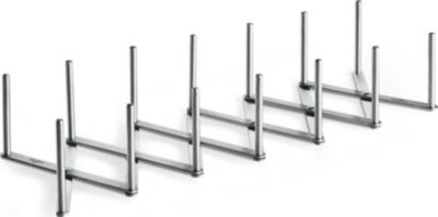Plat de cuisson NAPOLEON Support extensible pour ribs - Inox