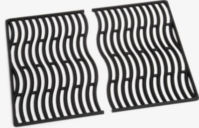 Grille barbecue NAPOLEON Set 2 grilles Wave en fonte émaillée pou