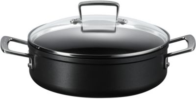 Sauteuse LE CREUSET Rondeau 24cm Les Forgées avec couvercle