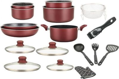 Batterie de cuisine HERZBERG HG8055-BR