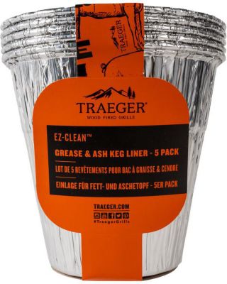 Ustensile barbecue TRAEGER 5 Seaux Aluminium De Récupération De Gra