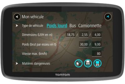 GPS TOMTOM GO Professionnel 6250