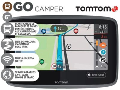 GPS TOMTOM Go Camper Monde connecté