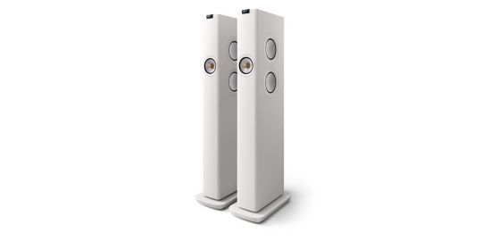Enceinte colonne KEF LS60 Wireless blanche
