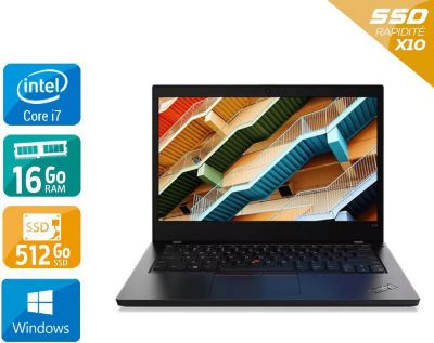 Ordinateur portable LENOVO THINKPAD L14 G1 I5 Gen10 16G 256 SSD Reconditionné