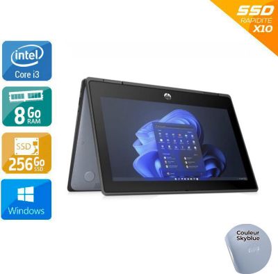 PC Hybride HP Pro x360 Fortis G10 i3Gen 2 8Go 256G SSD Reconditionné