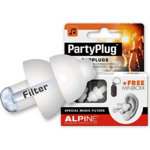 Bouchons anti-bruit ALPINE Protection Auditive Concerts PartyPlug