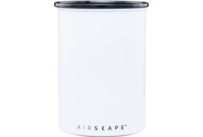 Boite à café AIRSCAPE métal 500gr Blanc mat