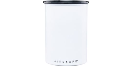 Boite à café AIRSCAPE métal 500gr Blanc mat