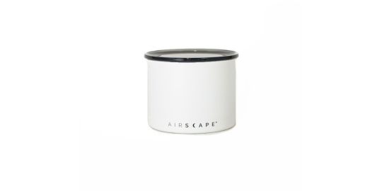 Boite à café AIRSCAPE métal 250gr Blanc mat