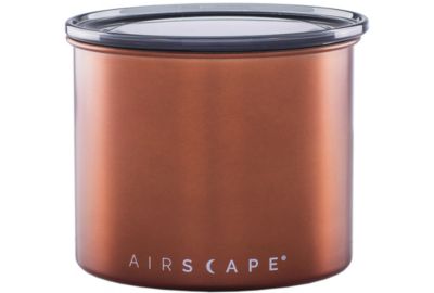 Boite à café AIRSCAPE métal 250gr Cuivre brossé