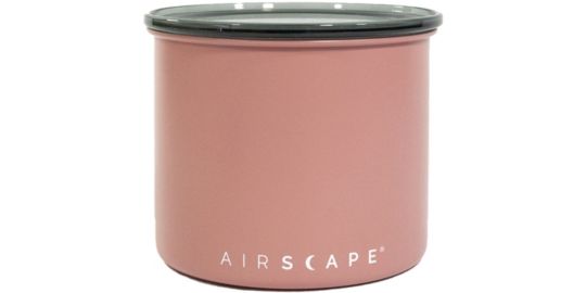 Boite à café AIRSCAPE métal 250g Rose Blush