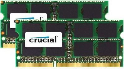 Kit Mémoire RAM Crucial DDR3L 1600 MHz - 2x8 Go SO-DIMM Pour PC Portable - Neuf Ouvert