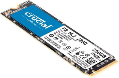 Disque dur SSD interne CRUCIAL 2To P2 3D NAND NVMePCIe M.2
