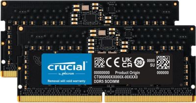 Mémoire vive CRUCIAL SO-DIMM DDR5 32 Go (2 x 16 Go) 4800 MHz