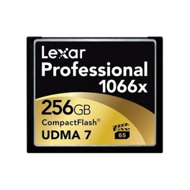 Carte Compact flash LEXAR 256Go 1066X Professional CF