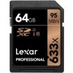Carte SD LEXAR 64GB 633X Professional SDHC UHS-1