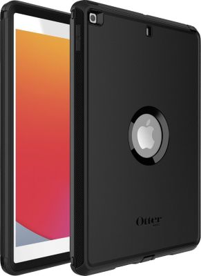 Coque OTTERBOX Intégrale iPad 2021 10.2 + Support Noir